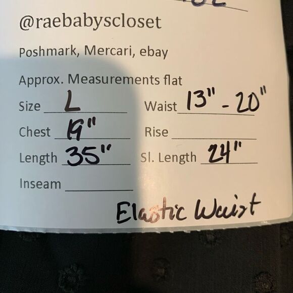 Urban Outfitters Lumière Black Swiss Dot Dolman Long Sleeve Mini Dress Size L - Picture 14 of 15